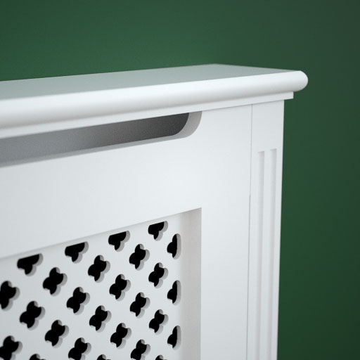 Made to Measure Radiator Cover, 1052mm x 750mm x 136mm - Jali