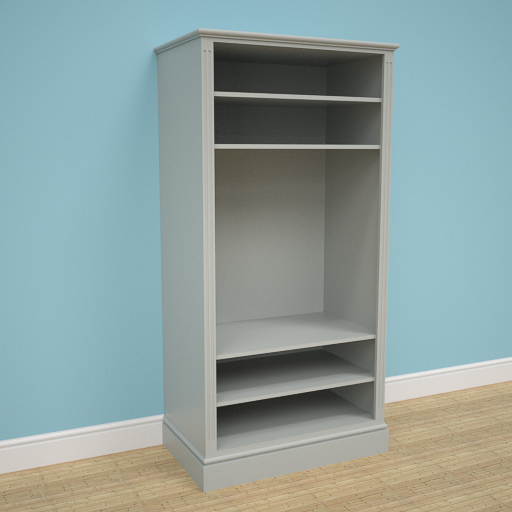 Made to Measure Bookcase, 1000mm wide x 2000mm tall Jali